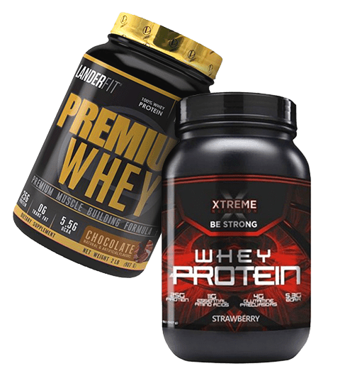 Whey protein banner
