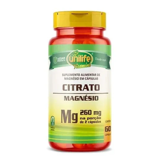 Citrato de Magnesio de 260 mg (60 Cápsulas)