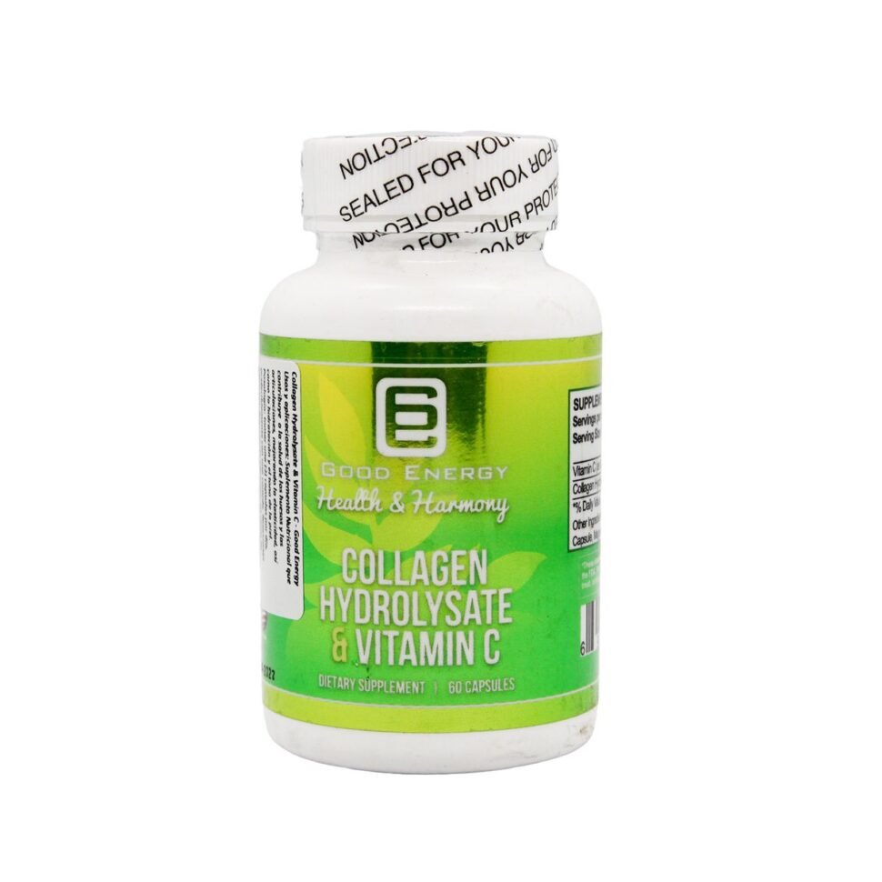 COLLAGEN HYDROLYSATE &amp; VITAMIN C 60 CAPSULAS