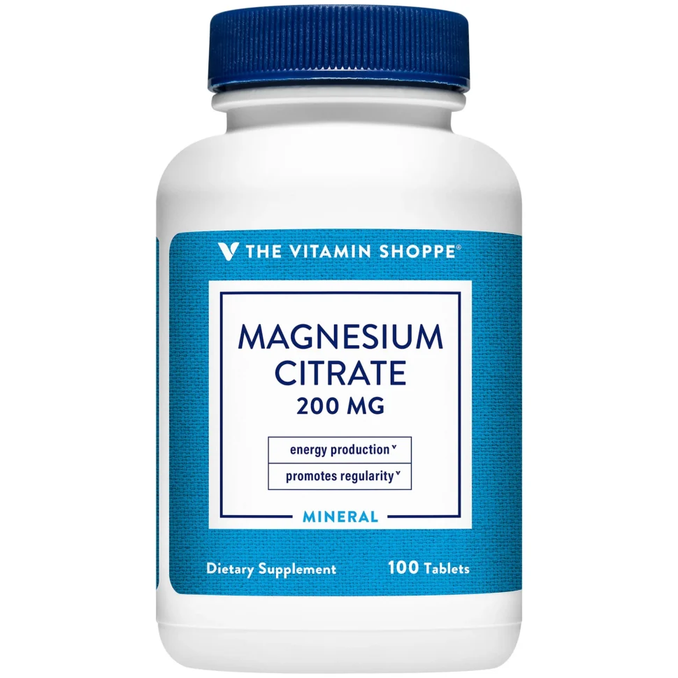 CITRATO DE MAGNESIO VITAMIN SHOPPE
